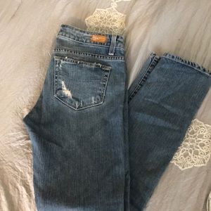 Paige Ankle Roxbury Jeans Size 27